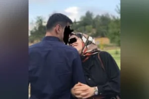 Evli türbanlı serimize devam