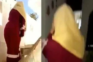 Eve Attığı Türbanlı Suriyeli