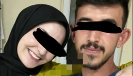 Evli Çiftin Resimleri Türbanlı