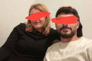 Evli genç çift