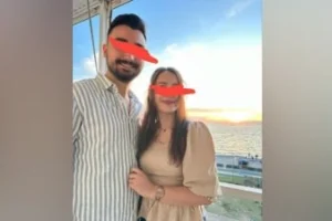 Genç evli çiftin arşivi