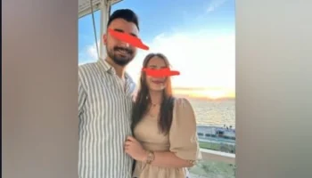 Genç evli çiftin arşivi