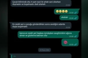 Grup seks yapan gençler sikiş sonrası whatsapp muhabbeti