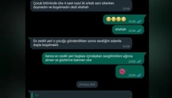 Grup seks yapan gençler sikiş sonrası whatsapp muhabbeti