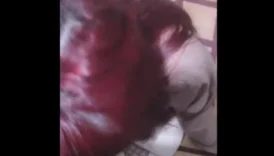 Kızıl Saçlı Genç Sevgilisine Skso Çektirip Skiyor