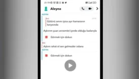 Snapchat Aleyna (Annesi Yan Odada)
