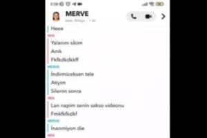 Snapten Sakso Videosunu Gönderen Genç Merve