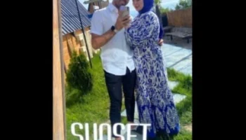 Türbanlı Hatunla Bungalov’da Skişen Eleman