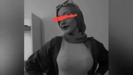 Türbanlı güzelin göğüsleri