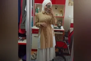 Türbanlı güzel ifsaları