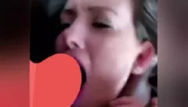 Bigo Aysun Zenciye Gırtlak Sakso Yapıpı Ağzına Boşaltıyor
