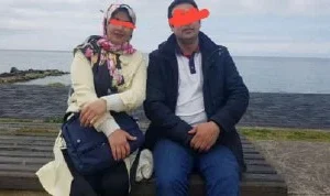 Evli çift yengede çok hoşmuş