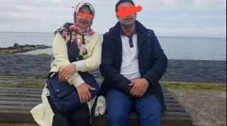Evli çift yengede çok hoşmuş