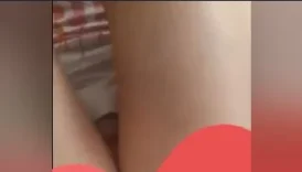 Gece gece gelen videoya bak Amk 19 yaşında velet yengesini inlete inlete sikiyor
