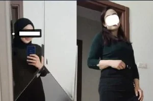 Türbanlı evli kadına skso çektiren takipçimiz efsane