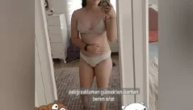 Türbanlı güzelden