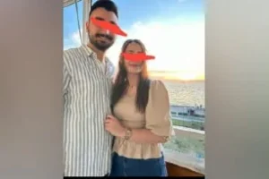 Genç evli çiftin arşivi