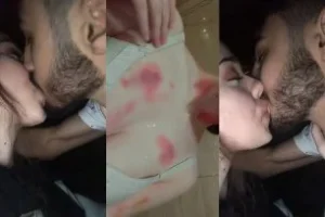 Öpüşürken Vakum Gibi Yapışan Türk Sevgililer Bol Videolu