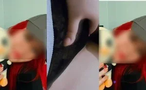 Snapchat Uygulamasından Kızıl Saçlı Sena - Bol Videolu