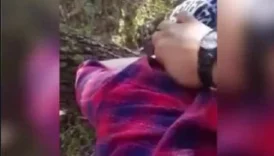 Türbanlıyı Ormanda D*maltıp S*kiyor